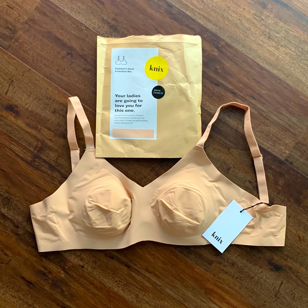 Tan Knix bra size 3